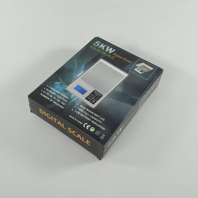 5KW Timbangan Emas Mini Digital Multifungsi 3kg 0.1g - Black — gambar 5