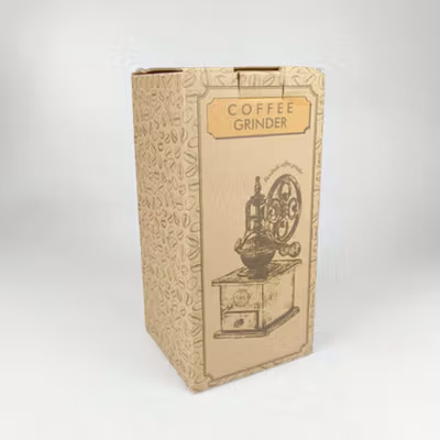 One Two Cups Alat Penggiling Kopi Manual Coffee Grinder Wood 30g - CW85532 - Black — gambar 5
