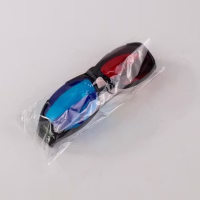Beawesome Kacamata 3D Glasses Movie Cinematic Frame Plastik H2 - Black — gambar 5