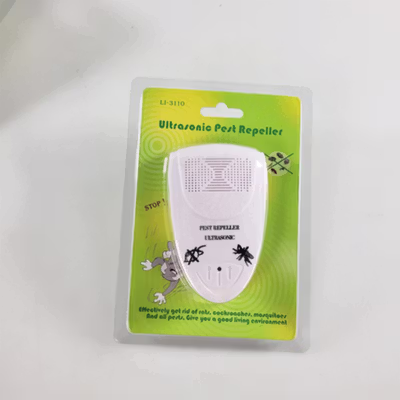 Bug Scare Ultrasonic Rat Pest Control Repeller Anti Nyamuk - LI-3110 - White — gambar 5
