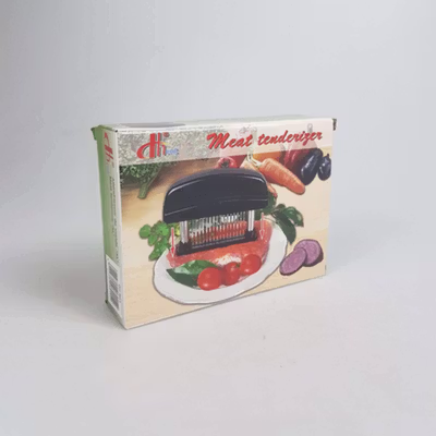Dheng Alat Penghalus Daging Steak Tenderizer Beef 48 Needle Blades - DH-B03 - Black — gambar 5
