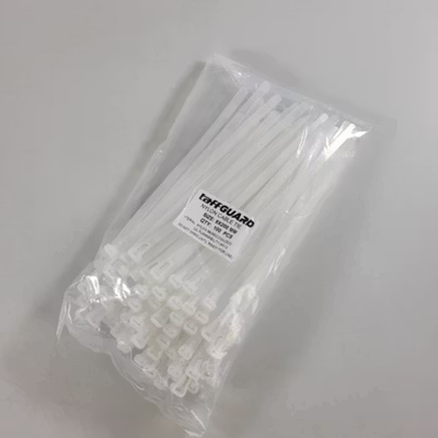 TaffGUARD Kabel Ties Cable Organizer Reusable 8x200mm 100 PCS - NL8 - White — gambar 5