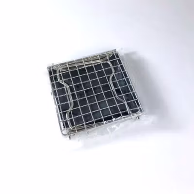 Dikecloud Jaring Panggangan Lipat Foldable Grill Net Stainless Steel - DK13 - Silver — gambar 5