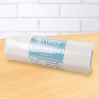 Lazy Rag Tisu Kertas Disposable Paper Towel 1 Roll (50 Helai) - MB104P - White — gambar 5