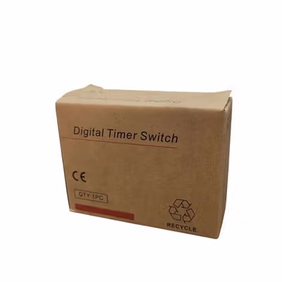 Taffware Programmable Digital Timer Switch 28 Program 220V/25A(16A) - THC30A - White — gambar 5