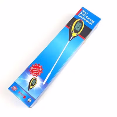 Taffware Pengukur Temperatur dan Kelembapan Tanah Soil PH - TPH01803 - Black — gambar 5