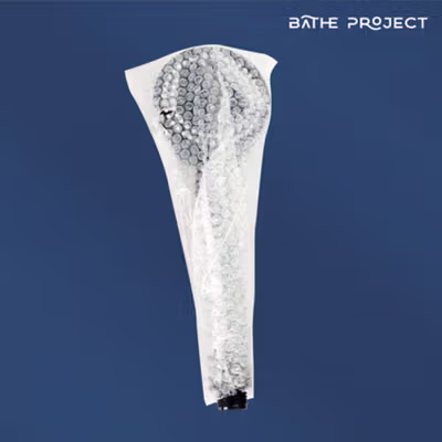 BATHE PROJECT Kepala Shower Mandi One-Key Stop 8 Mode Adjustable - SH28 - Black — gambar 5