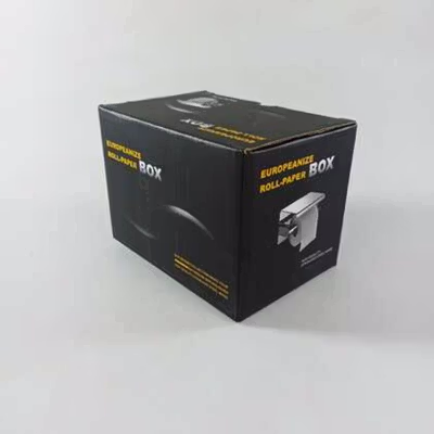 HOUSEEN Gantungan Tempat Tisu Toilet Tissue Wall Mount - K-56 - Black — gambar 5