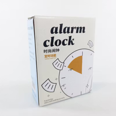 DESIGIFT Jam Weker Alarm Bedside Double Bell Clock - SA704B - Blue — gambar 5