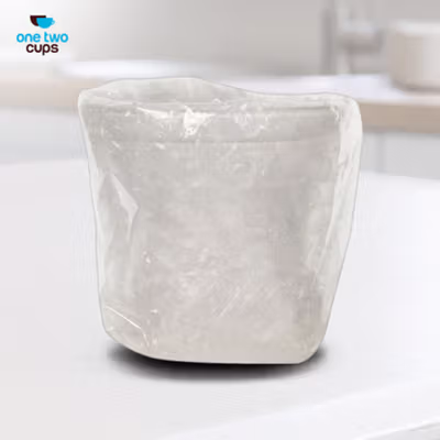 One Two Cups Saringan Teh Filter Pengganti Cangkir Teh Kaca 300ml - RAL3001 - Transparent — gambar 5