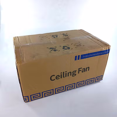 SOVE Kipas Angin Gantung Plafon Ceiling Fan Lampu E27 48 Inch - UN-30 - Golden — gambar 5