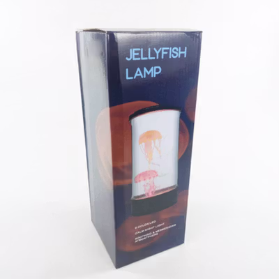 KVVGHT Lampu Meja Hias Jellyfish Light RGB 18W - KG045 - Transparent — gambar 5