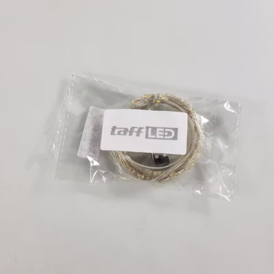 TaffLED Lampu Hias String Lights Tumblr IP65 USB Warm White 3000K 10M - TDC-01 - White — gambar 5
