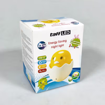 TaffLED Lampu Tidur LED Ayam Sensor Cahaya Night Light Warm White 5W - GY01 - Yellow — gambar 5
