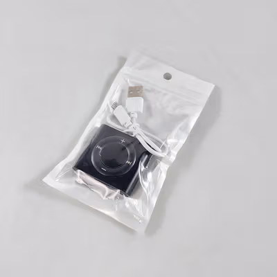 VKTECH Mini MP3 Player Walkman MicroSD HiFi Speaker - VK64 - Black — gambar 5