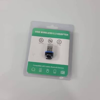 USB Bluetooth Adapter 5.3 Receiver Transmitter Wireless 20M - V-UB503 - Black — gambar 5