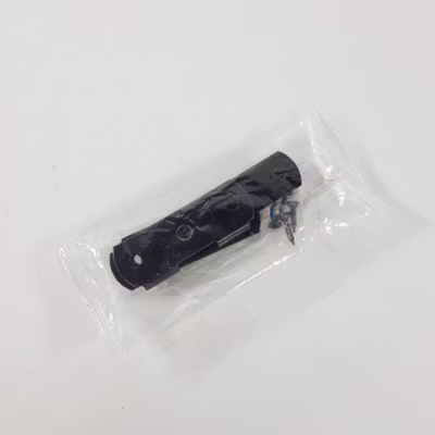 TaffHOME Grendel Kait Pintu Geser Kunci Sliding Door Latch Steel - B100 - Black — gambar 5