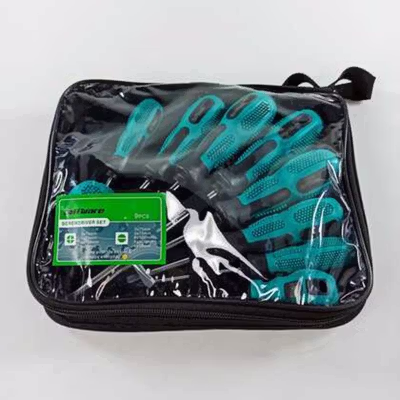 Taffware Obeng Set Reparasi Magnetic Head 9 in 1 - SK803 - Green — gambar 5