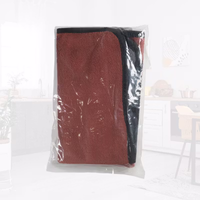 TaffHOME Kain Lap Microfiber Mobil Multifungsi 600 gsm 40x30cm - H-45G - Multi-Color — gambar 5
