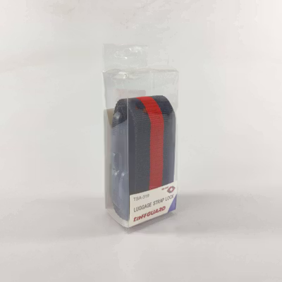 TaffGUARD Travel Luggage Lock Suitcase Belt Tali Koper Gembok TSA PIN - TSA-319 - Black — gambar 5