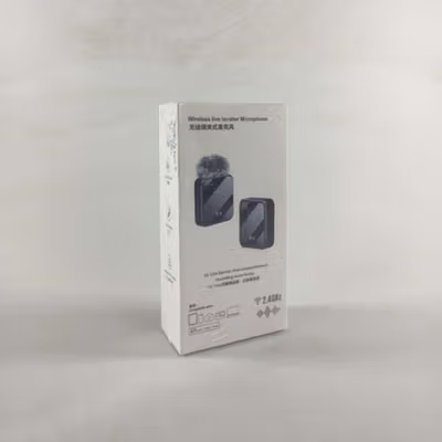 ANYTROX Clip On Microphone Lavalier Vlogging Streaming Wireless 2.4GHz - ANC50 - Black — gambar 5