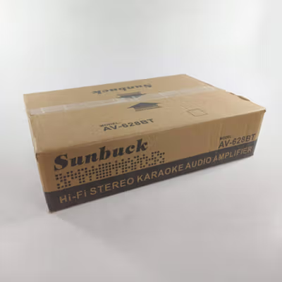 Sunbuck Audio Amplifier Bluetooth 5.0 Subwoofer FM 5 Ch Remote 2000W - AV-628BT - Black — gambar 5
