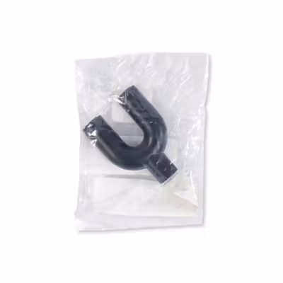 TaffSTUDIO Splitter Audio U Shape 3.5mm ke Headphone dan Mic - K0650 - Black — gambar 5