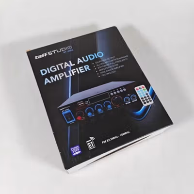 TaffSTUDIO Audio Amplifier HiFi Bluetooth 5.0 Stereo 2 Channel 800W - BT-309A - Black — gambar 5