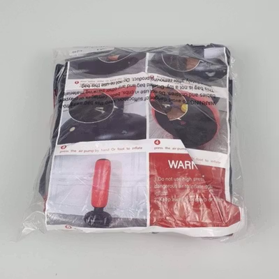 TaffSPORT Vertical Punching Bag Tiang Samsak Tinju Inflatable 160cm - DS0097 - Black — gambar 5