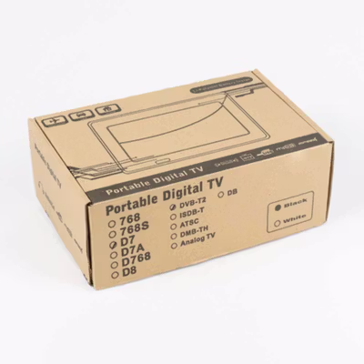 Taffware Portable TV Monitor Digital 7 Inch DVB-T2 Rechargeable - D7 - Black — gambar 5