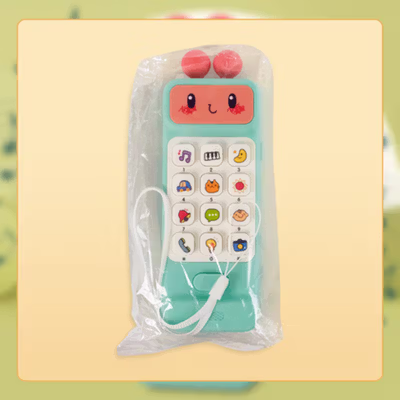 AIMIYA Telepon Mainan Anak Edukasi Musik Kids Musical Phone Toy - AM12 - Green — gambar 5