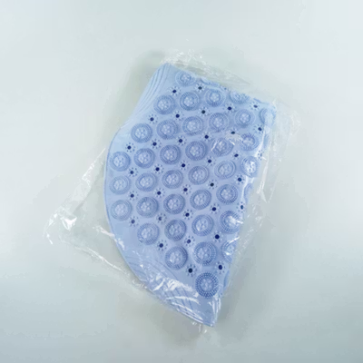 Beideli Alas Kaki Matras Kamar Mandi Anti-Slip Mats PVC 55cm - PJ407 - Blue — gambar 5