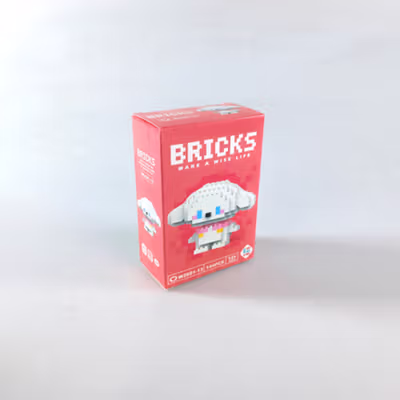 BRICKS Mainan Balok Susun Karakter Cinnamoroll LEGO Figure 144 PCS - W2601-13 - Multi-Color — gambar 5