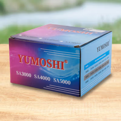 YUMOSHI Series Reel Pancing Spinning Fishing Reel 5.5:1 3000 - SA3000 - Silver Blue — gambar 5