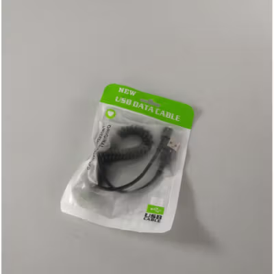 KEBISS Kabel Charger Data Micro USB Multifungsi Spring Cable 3A 1.5M - KM-3 - Black — gambar 5