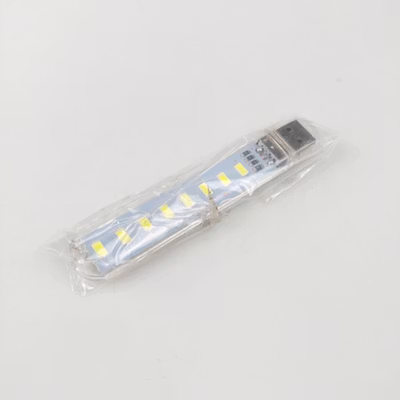 TaffLED Lampu Baca LED Mini USB Portable 5V 8 LED Cool White - SMD 5730 - White — gambar 5