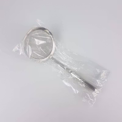 EH-LIFE Sendok Saringan Minyak Dapur Stainless Steel Skimmer 13.5cm - KT399 - Silver — gambar 5