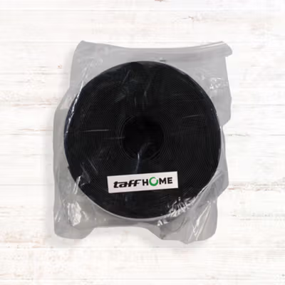 TaffHOME Lis Pintu Penghalang Debu Door Seal Strip Silicone TPE 45mmx5M - EACC25 - Black — gambar 5