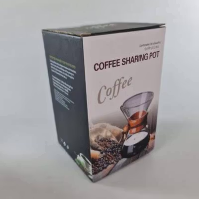 One Two Cups Coffee Server Chemex Drip Pour Over Borosilicate Glass 400ml - SE110 - No Color — gambar 5