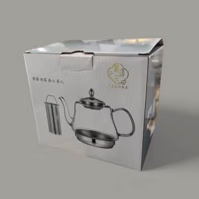 One Two Cups Teko Teh Kaca Saringan Tahan Panas Api Infuser Teapot 1.18L - TP-760 - Transparent — gambar 5