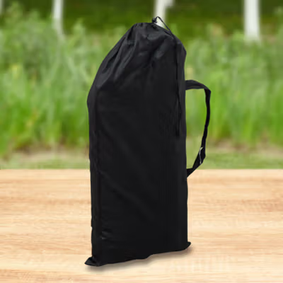 TaffSPORT Meja Lipat Outdoor Piknik Camping Portable Table with Bag 95x55x50cm - AF59 - Black — gambar 5