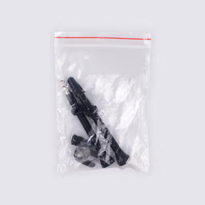 Deemount Pentil Ban Sepeda Presta Valve Cap Tubeless Bike Tire 60mm - VV40 - Black — gambar 5