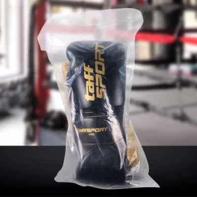 TaffSPORT Sarung Tangan Tinju MMA UFC Boxing Muay Thai Leather Glove 12oz - 12OZ - Black — gambar 5