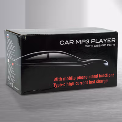 Occkic Tape Mobil Audio MP3 Player Bluetooth USB ISO with Phone Holder - HL81 - Black — gambar 5