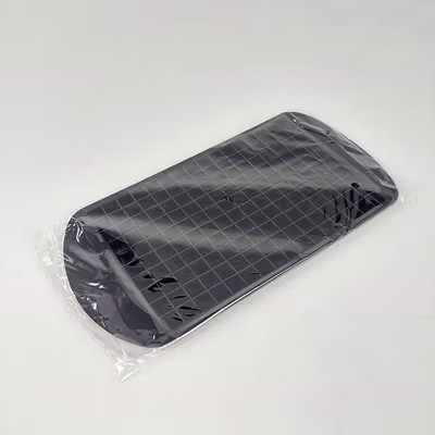 TaffHOME Cetakan Es Batu Silikon Kotak 160 Grid Ice Cube Tray - DY0973 - Black — gambar 5