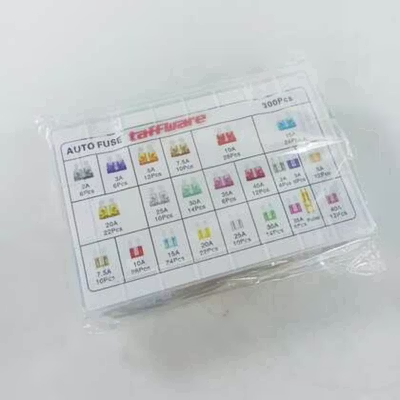 Taffware Sekring Mobil Car Fuse Blade Medium with Box 300 PCS - OC-300 - Multi-Color — gambar 5