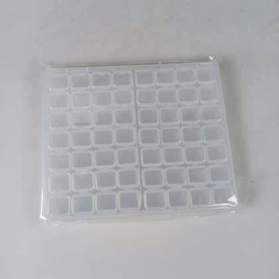 Kotak Perhiasan Aksesoris Plastic Storage Jewelry Box 56 Grid - DR56 - Transparent — gambar 5