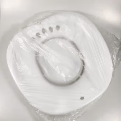 Bazaar Bak Mandi Portable Postpartum Folding Toilet Sitz Bath Bowl - BZ279 - White — gambar 5