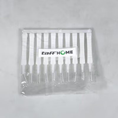 TaffHOME Sikat Mini Pembersih Shower Lubang Kecil 10 PCS - RC10 - White — gambar 5