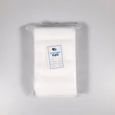 One Two Cups Kantong Teh Celup Kain Saringan Tea Bag Disposable 100PCS 10x15cm - M100 - White — gambar 5